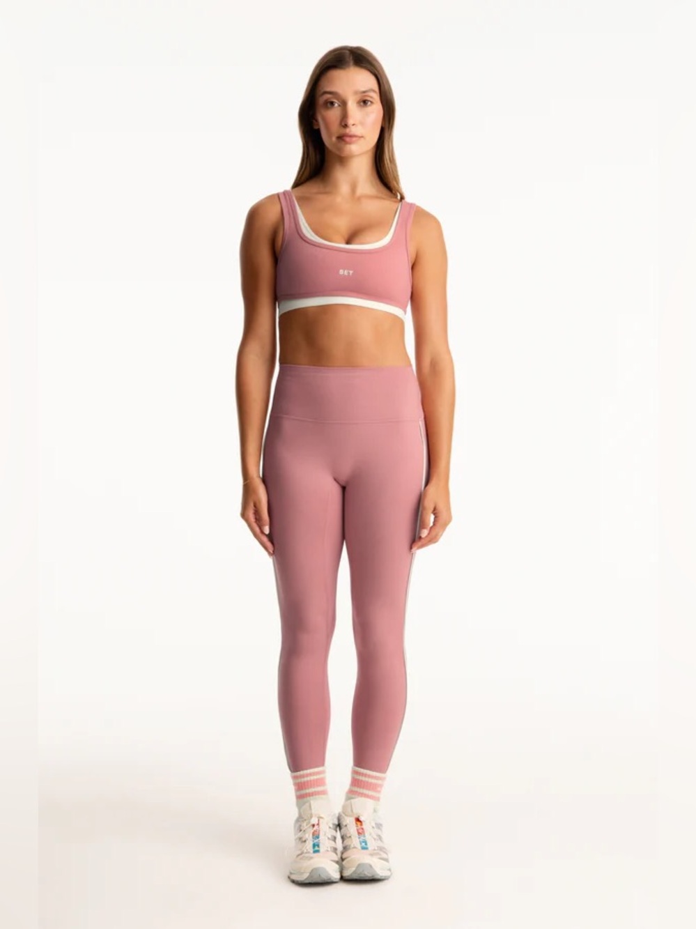 SET active Bra & High-Rise Leggings Set